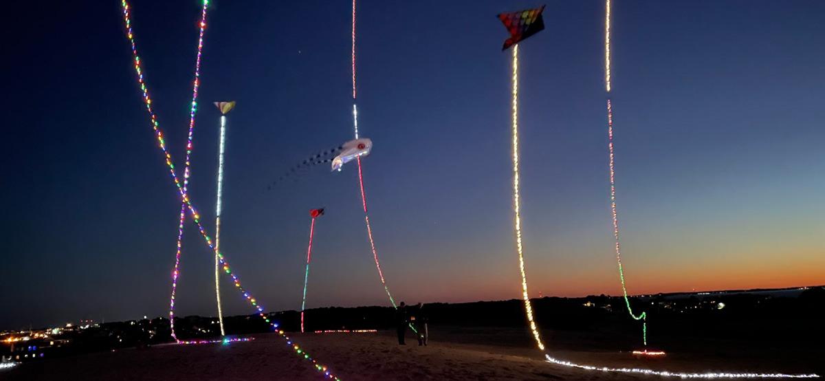 Kites with Lights