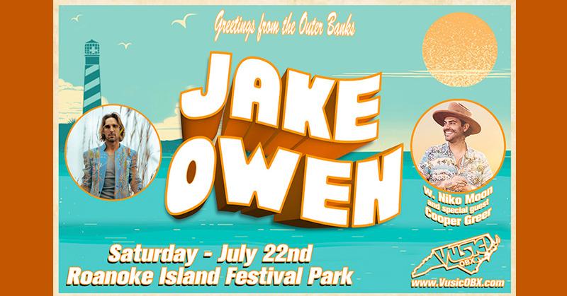 Jake Owen with Niko Moon and Cooper Greer