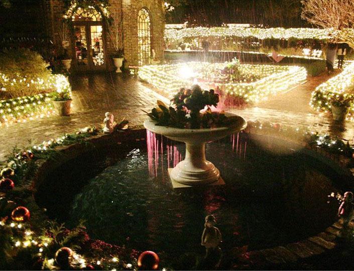 WinterLights at the Elizabethan Gardens