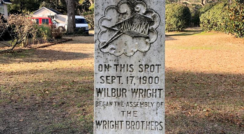 Wright Brother's Garage Monument